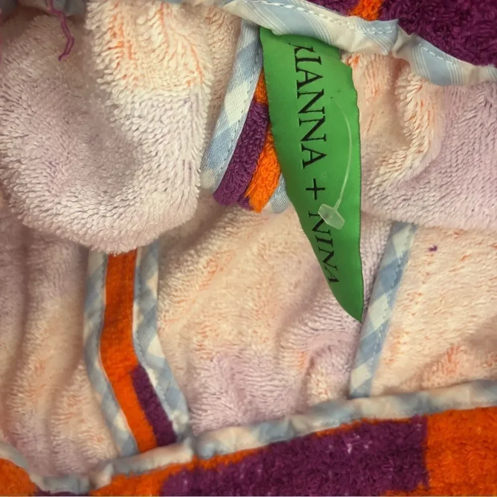 Rianna + Nina Mesogios Palmira Beach hot Short dress pants terry cloth designer - Picture 7 of 12